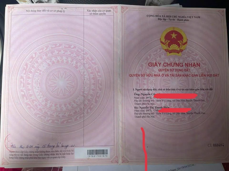 Đất thổ cư Dân Hòa, Thanh Oai 227m² giá 5.5 tỷ - Đầu tư sinh lời ngay!