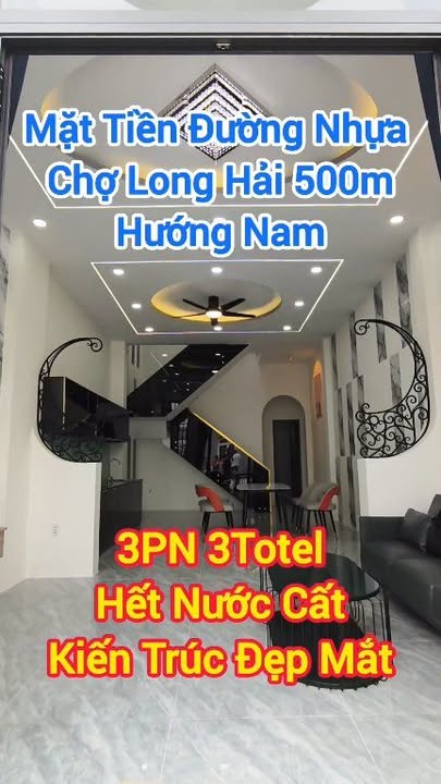 Nhà Lầu Hiện Đại Phường Long Hoa, Tây Ninh 81m² giá 1.79 tỷ - Hướng Nam, đầy đủ tiện nghi!