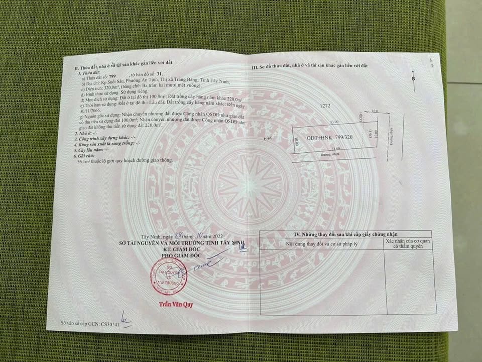 Dãy nhà trọ 14 phòng An Tịnh Trảng Bàng 320m² giá 4.2 tỷ - Cơ hội đầu tư hấp dẫn!