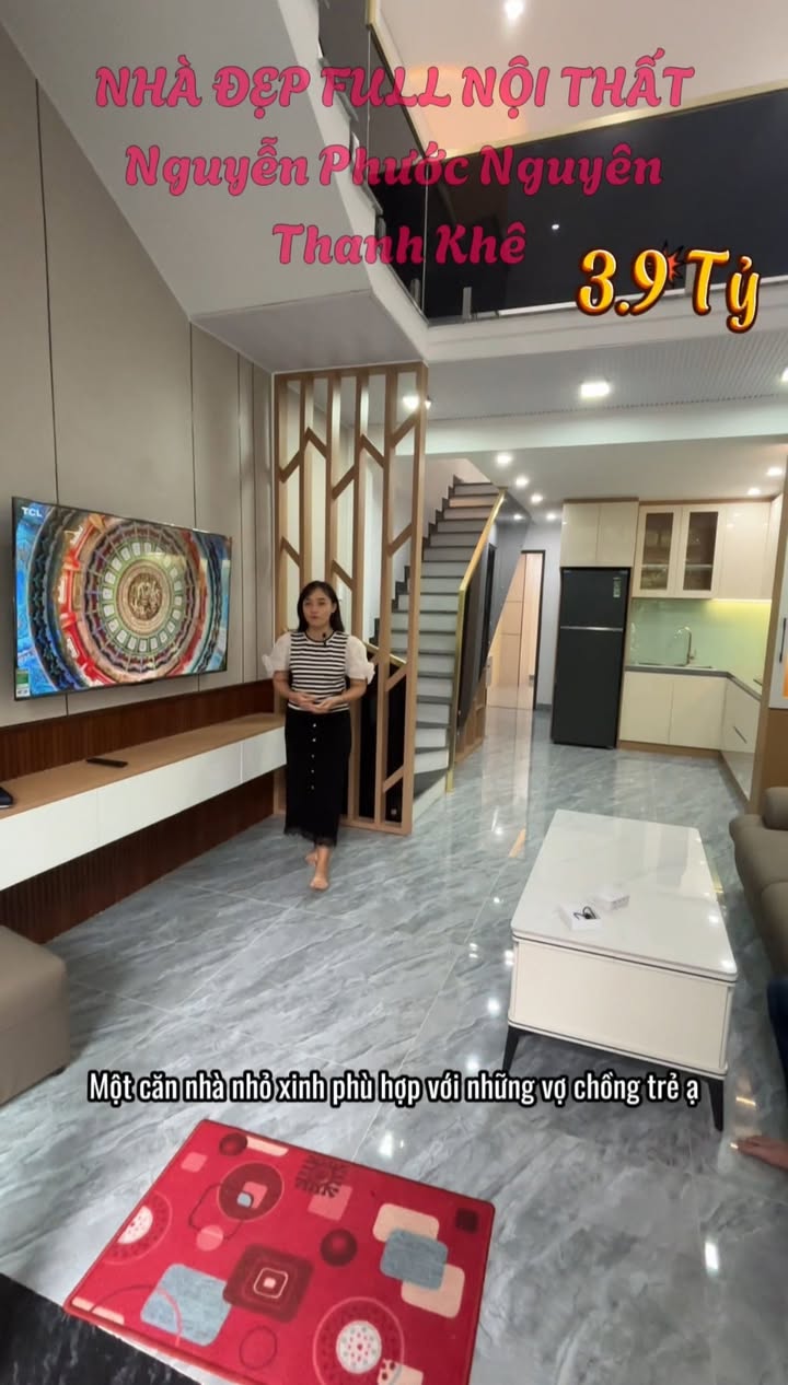 Nhà 2 Tầng Thanh Khê Đà Nẵng 55m² giá 3.9 tỷ - Full nội thất, vào ở ngay!