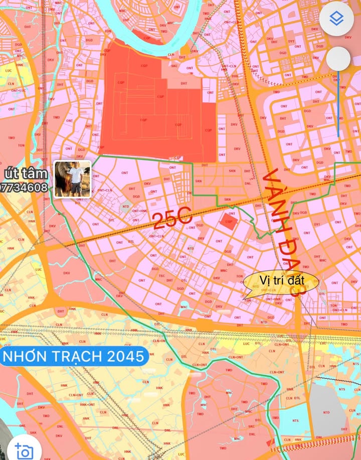 Đất nền Vĩnh Thanh Nhơn Trạch 272m² giá 3 tỷ - Kết nối thuận lợi ngay trung tâm!