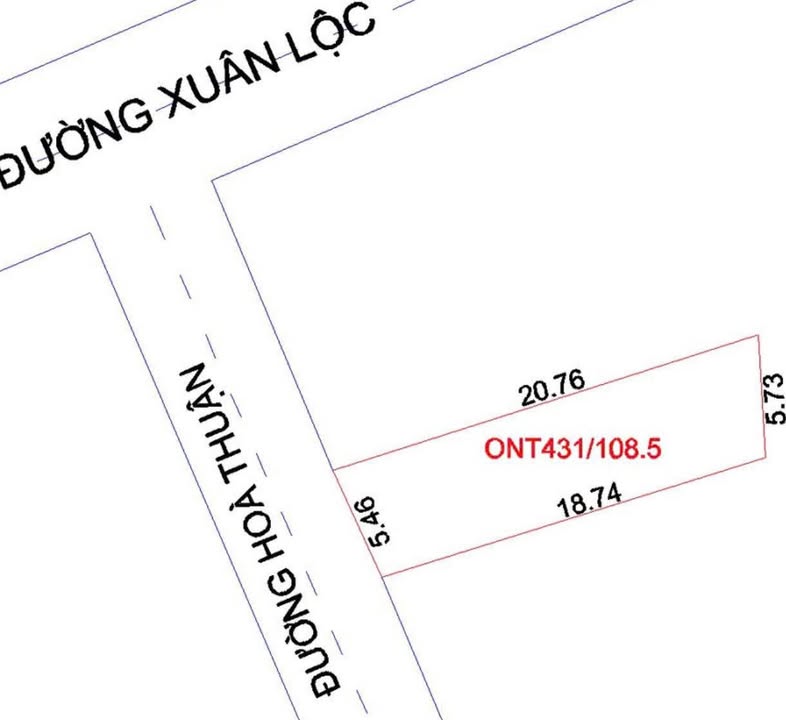 Nhà phố Vinh Hưng 108m² giá 2.6 tỷ - Dân cư đông đúc, vị trí thuận lợi!