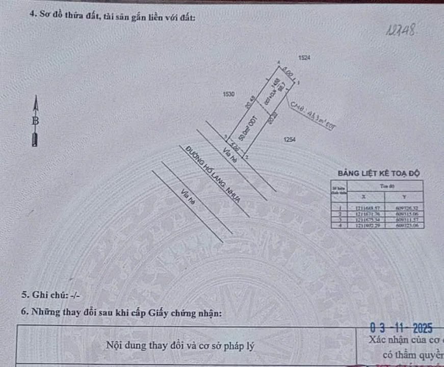 Đất nền kinh doanh đường Hố Lang Tân Bình Dĩ An 99m² giá 3.95 tỷ - Đầu tư sinh lời ngay!