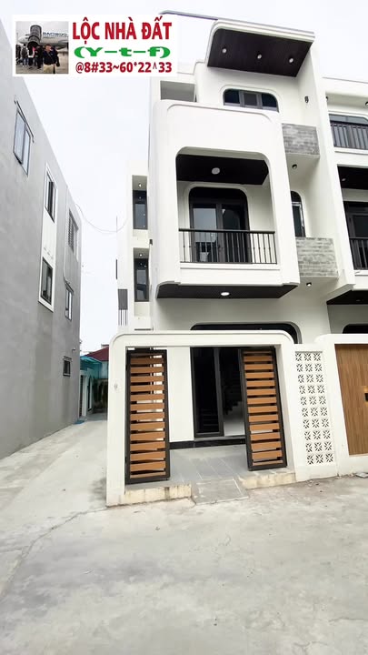 Nhà 3 tầng Đặng Việt Châu, Nam Định 62.4m² giá 3.45 tỷ - Ô tô tới cửa!