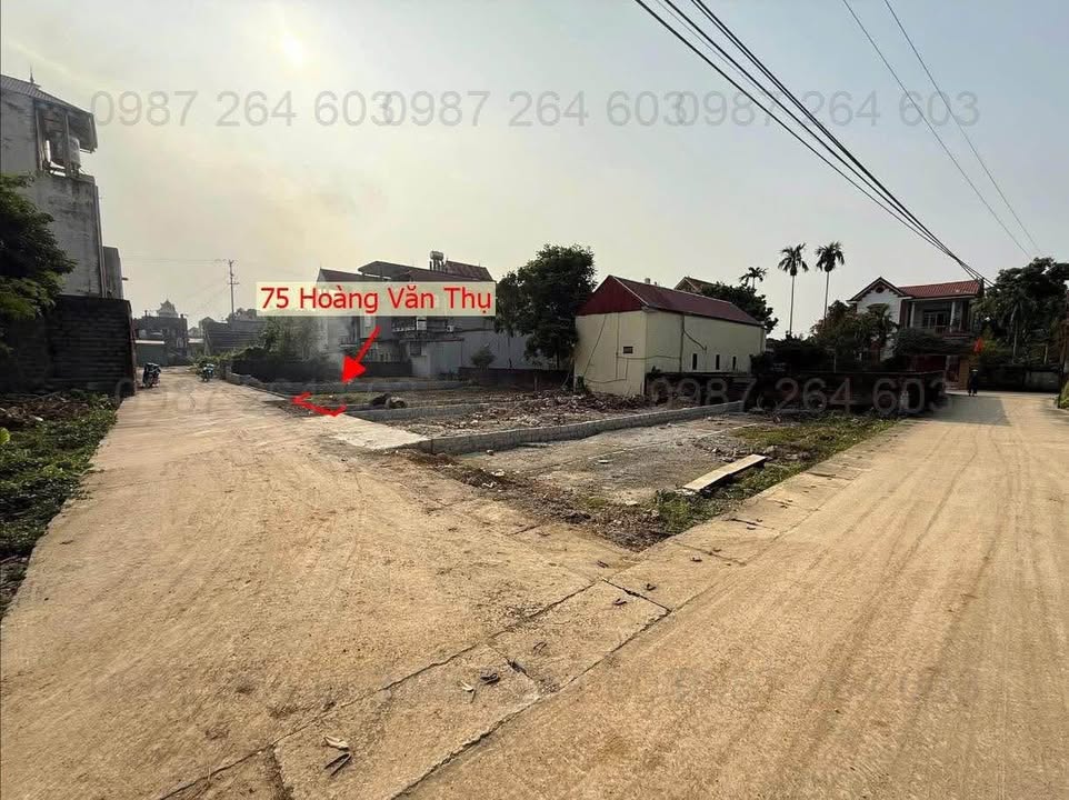 Đất thổ cư 75m² tại Hoàng Văn Thụ, Chương Mỹ giá 2 tỷ - Đầu tư sinh lời ngay!