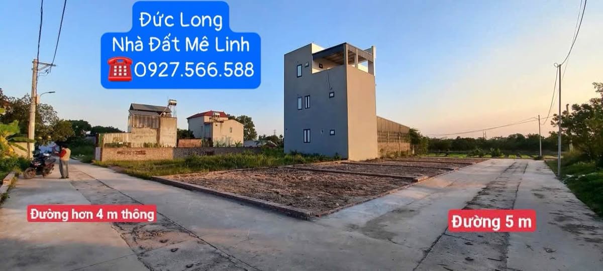 Đất nền Quang Minh, Mê Linh 69m² giá 3 tỷ - Gần dự án Hoa Hồng