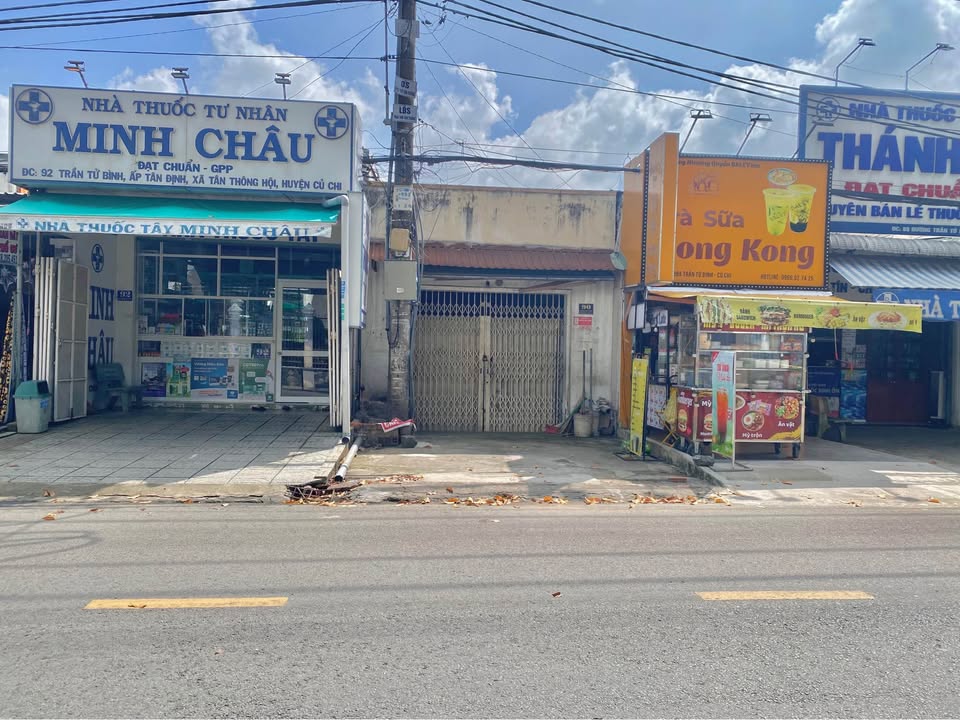 Nhà phố mặt tiền đường Trần Tử Bình, Củ Chi 88m² giá 4.3 tỷ - Vị trí kinh doanh sầm uất!