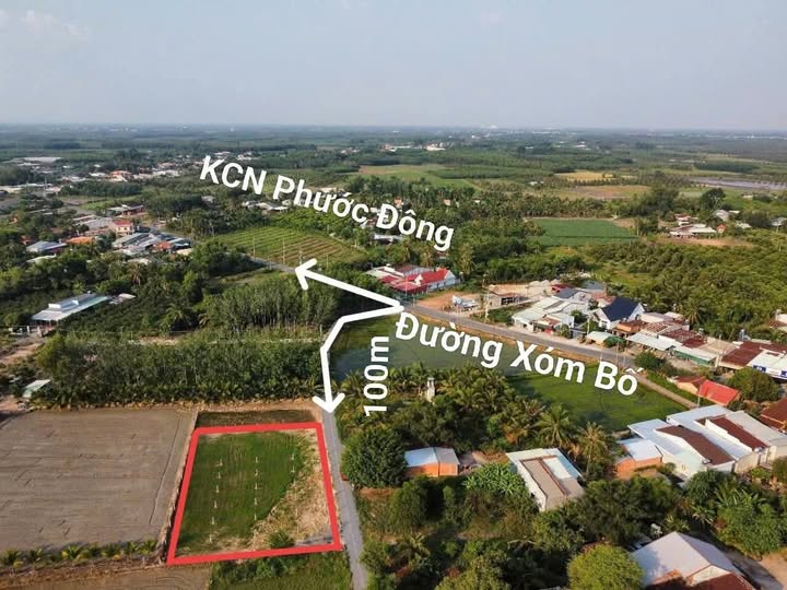 Đất thổ cư Gò Dầu 150m² giá 450 triệu - Đường bê tông gần KCN Hiệp Thạnh!