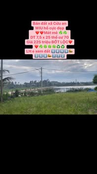 Đất thổ cư Cửu An 187m² giá 225 triệu - Bán gấp, cơ hội đầu tư tốt!
