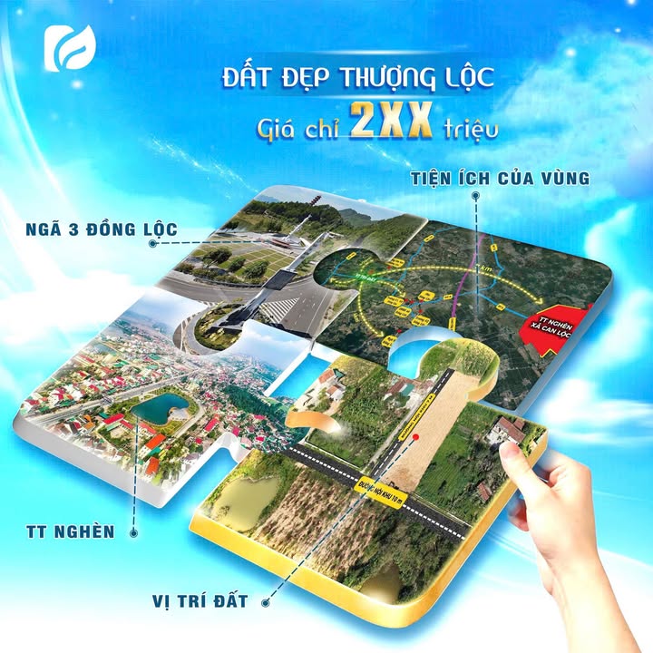 Đất nền Đồng Lộc, Can Lộc 140m² giá 280 triệu - Phong thủy tốt cho đầu tư!