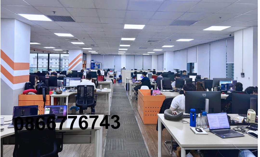 Văn phòng cho thuê Diamond Flower Cầu Giấy 500m² - Full nội thất, giá tốt!