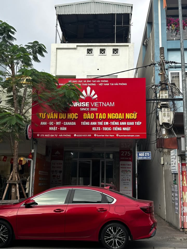 Cho thuê nhà mặt đường Ngô Gia Tự, Hải An, Hải Phòng 100m² - Mặt tiền rộng, kinh doanh thuận lợi!