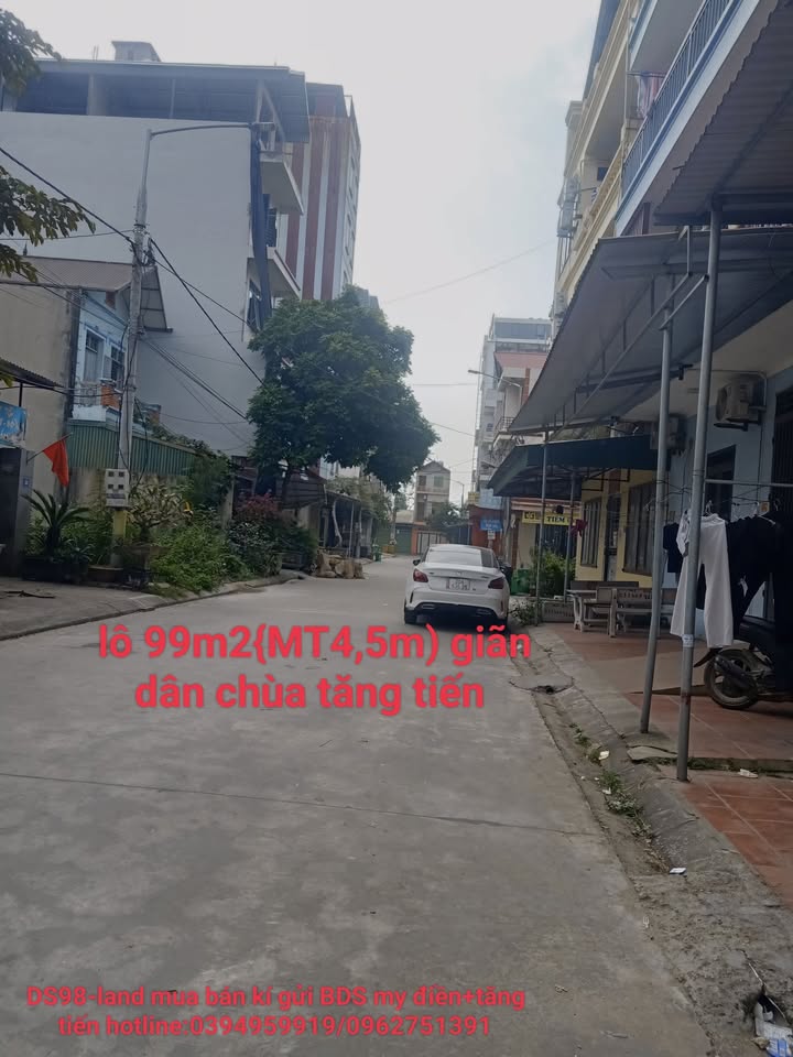 Đất nền Tăng Tiến, Việt Yên 99m² giá 4 tỷ - Đầu tư sinh lời dài hạn!