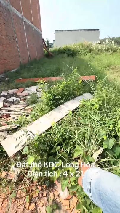 Đất thổ cư 84m² tại ấp 2 Long Hòa, Cần Giuộc - Giá chỉ 1.28 tỷ đàm phán ngay!