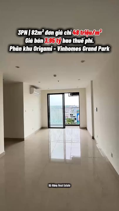 Căn hộ 3PN Phước Thiện, Thủ Đức 81,5m² giá 3,95 tỷ - Nhà trống, sẵn sàng vào ở!