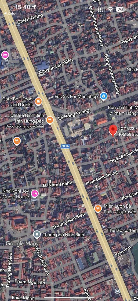 Nhà 4 tầng Vân Giang, Hoa Lư 55m² giá 4 tỷ - Vị trí đắc địa kinh doanh!