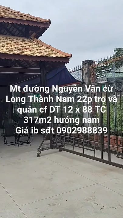 Nhà trọ 22 phòng và quán cà phê mặt tiền Nguyễn Văn Cừ 1.056m² - Đầu tư sinh lời ngay!