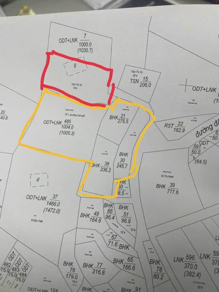 Đất thổ cư 2000m² Phường Tích Lương, TP Thái Nguyên - Giá chỉ 2 triệu/m²