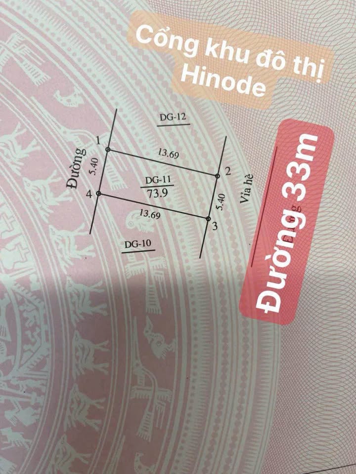 Đất đấu giá Kim Chung, Hoài Đức 73.9m² - Vị trí kinh doanh đắc địa!