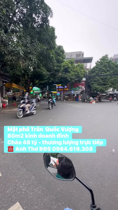 Bán nhà mặt phố Trần Quốc Vượng 80m² - Kinh doanh đỉnh cao!