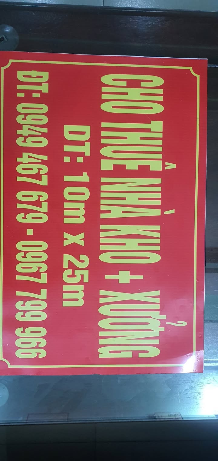 Cho thuê nhà kho + xưởng 250m² tại Điện Biên Phủ - Vị trí thuận lợi, đường rộng thông thoáng!