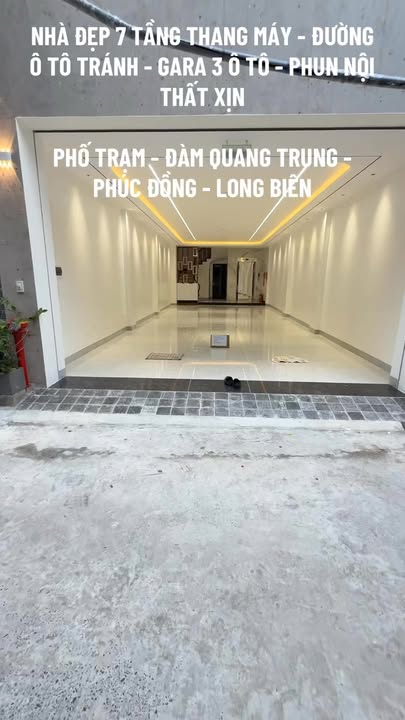 Nhà phố Đàm Quang Trung, Phúc Đồng, Long Biên 85m² - Thiết kế hiện đại, giá tốt!