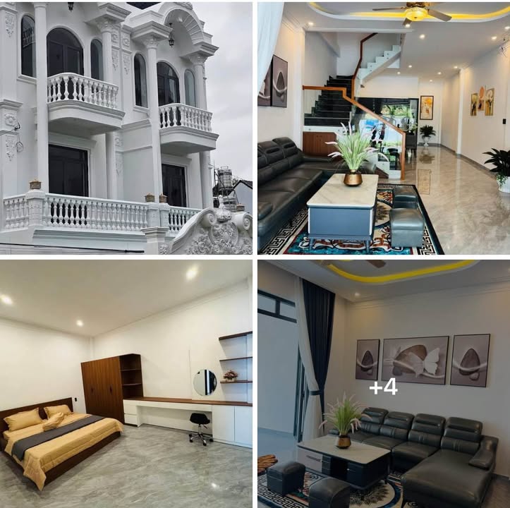 Nhà 1 trệt 2 lầu Hẻm 88 Quang Trung - Diện tích 90m², giá 3.78 tỷ - Đẹp lung linh, nội thất xịn!