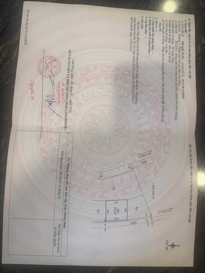 Đất nền 200m² phường Lang Biang Đà Lạt giá 5.5 tỷ - Sổ hồng chính chủ!