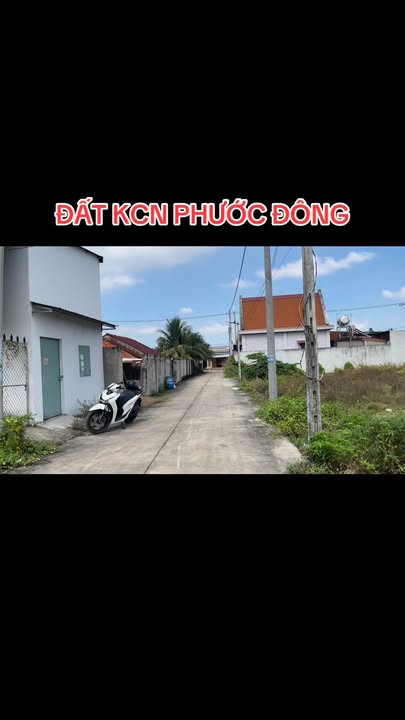 Đất nền KCN Phước Đông Gò Dầu 110m² giá chỉ 650 triệu - Cơ hội đầu tư tuyệt vời!
