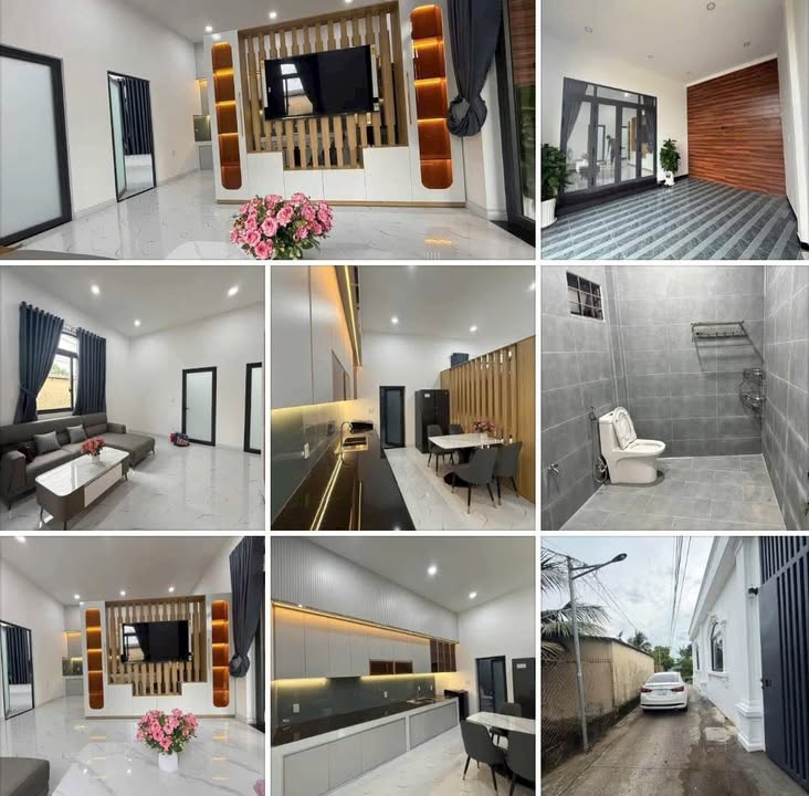 Nhà mới xây Phường 6, Bến Tre 107m² giá 1.59 tỷ - Tặng full nội thất sang trọng!