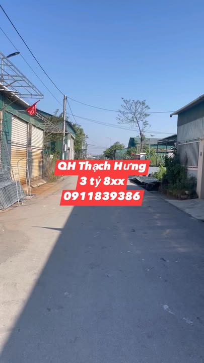 Đất nền Thạch Hưng 198m² giá 3.8 tỷ - Đầu tư sinh lời cực tốt!
