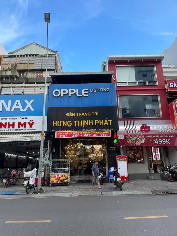 Nhà mặt tiền Tô Hiến Thành, Quận 10, 75m² - Vị trí sầm uất, thích hợp kinh doanh!