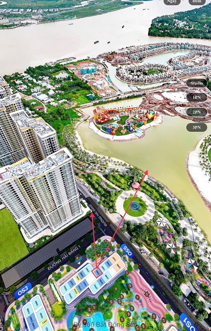 Căn hộ The Opus One Thủ Đức 54m² giá 4.083 tỷ - View thoáng, giao nhà tháng 3/2026!