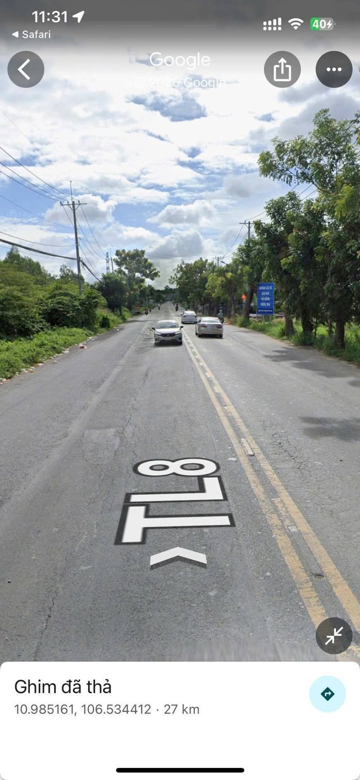 Đất mặt tiền Tỉnh Lộ 8, xã Phước Vĩnh An 1424m² - Vị trí lý tưởng để kinh doanh!