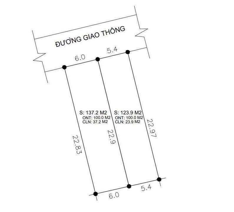 Đất thổ cư Tiên Điền, 138m² giá chỉ 1 tỷ - Cơ hội đầu tư tuyệt vời!