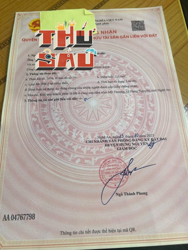 Đất nền lô góc 2 mặt tiền khu tái định cư Hưng Mỹ, 225m² - Cơ hội đầu tư tuyệt vời!