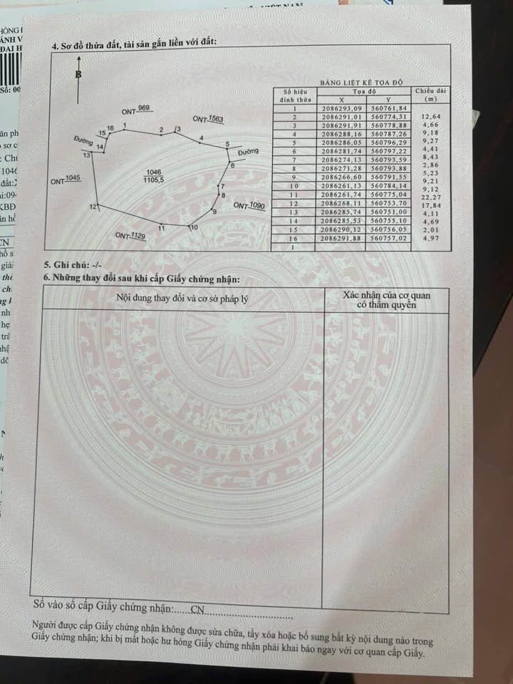 Đất nền xã Thuần Trung, Đô Lương 1105m² - Đầu tư sinh lời hấp dẫn!