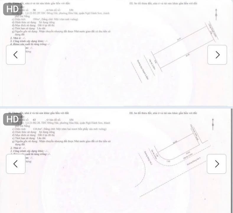 Đất nền 2 mặt tiền Đông Hải 2, Đà Nẵng 225m² giá 15.3 tỷ - Cách bãi tắm Non Nước chỉ 50m!