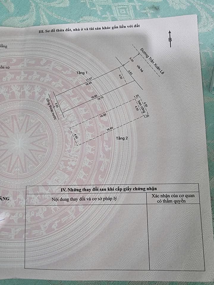 Nhà 2 Tầng Mặt Tiền Trần Xuân Lê 82m² giá 6 tỷ - Cơ hội đầu tư tuyệt vời!