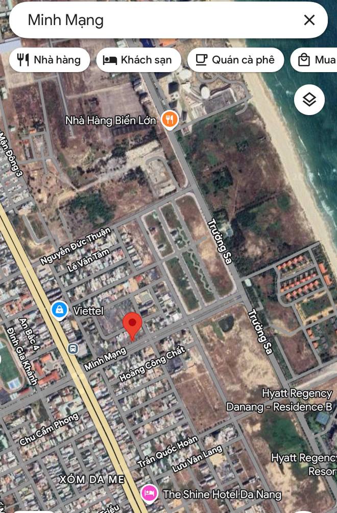 Đất mặt tiền Minh Mạng, quận Ngũ Hành Sơn, 199m² - Cơ hội đầu tư tuyệt vời!