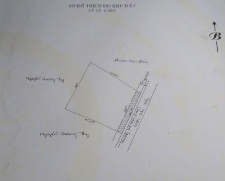 Đất nền Tương Bình Hiệp 1569m² giá 5.526 tỷ - Mặt tiền sông thuận lợi!