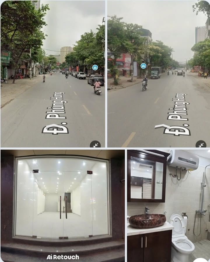 Nhà mặt phố Phùng Hưng, Hà Đông 80m² giá 30 triệu - Kinh doanh đắc địa!