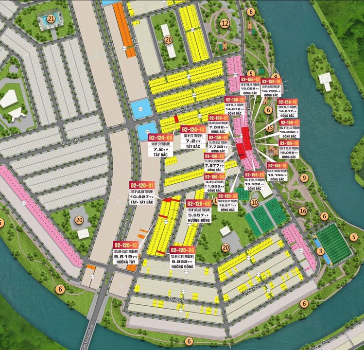 Đất nền KĐT Hòa Xuân, Cồn Dầu 22, 100m² giá 5.84 tỷ - Sổ đỏ chính chủ!