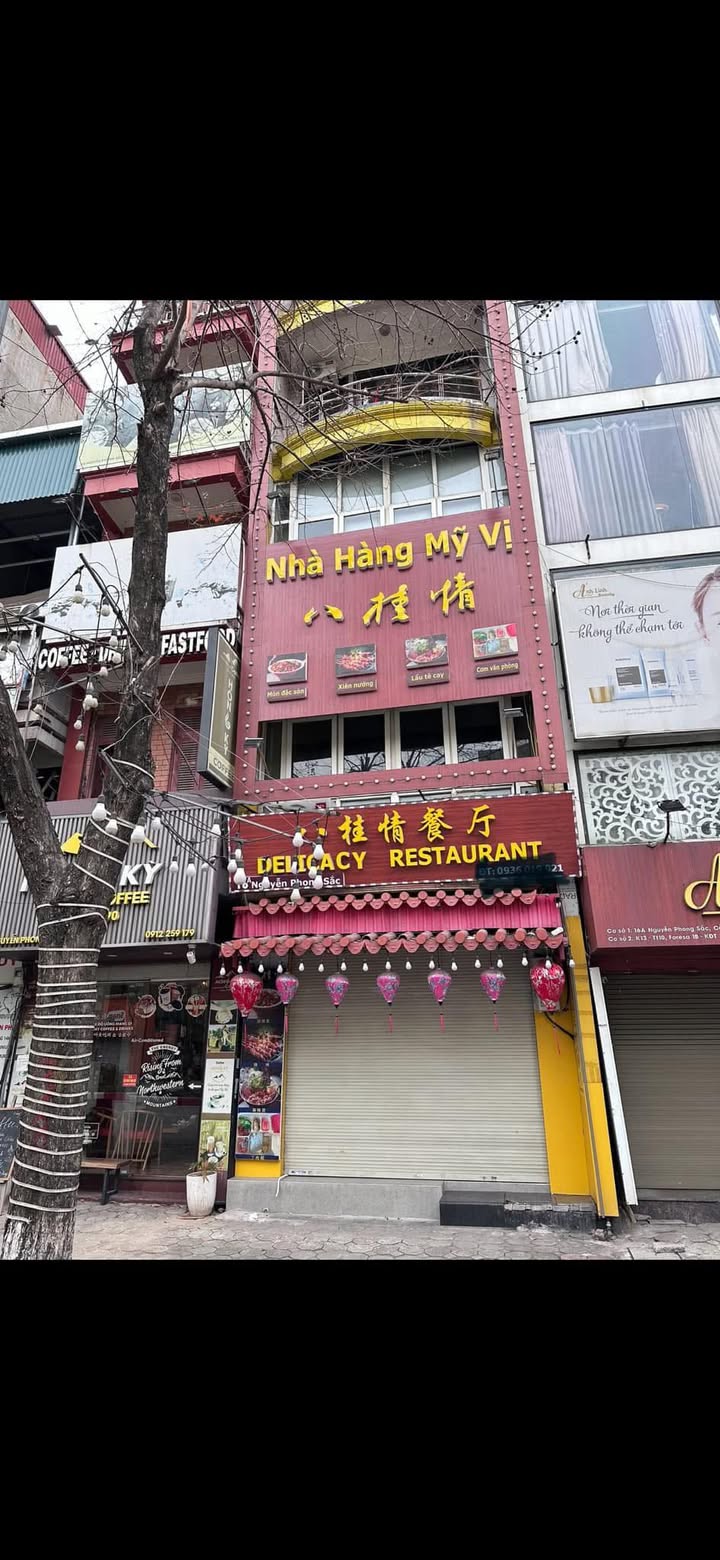 Nhà cho thuê mặt tiền Nguyễn Phong Sắc, Cầu Giấy 60m² - Chính chủ, giá thỏa thuận!