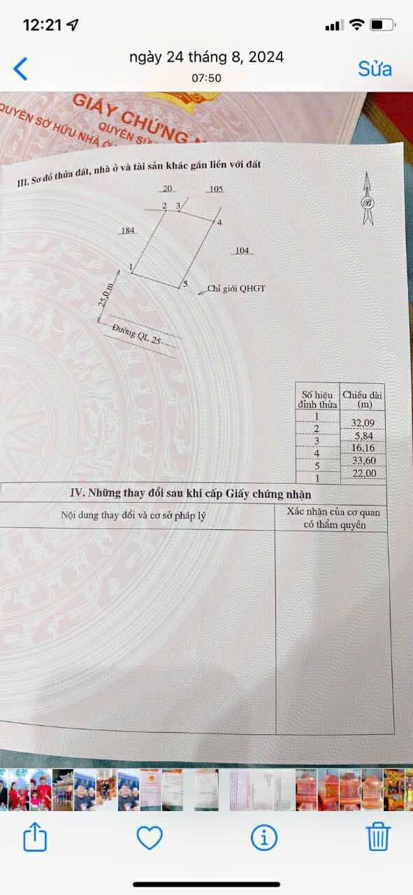 Đất thổ cư mặt tiền Quốc lộ 25, xã Eachà Rang, 726m² - Giá 1 tỷ thương lượng nhẹ!