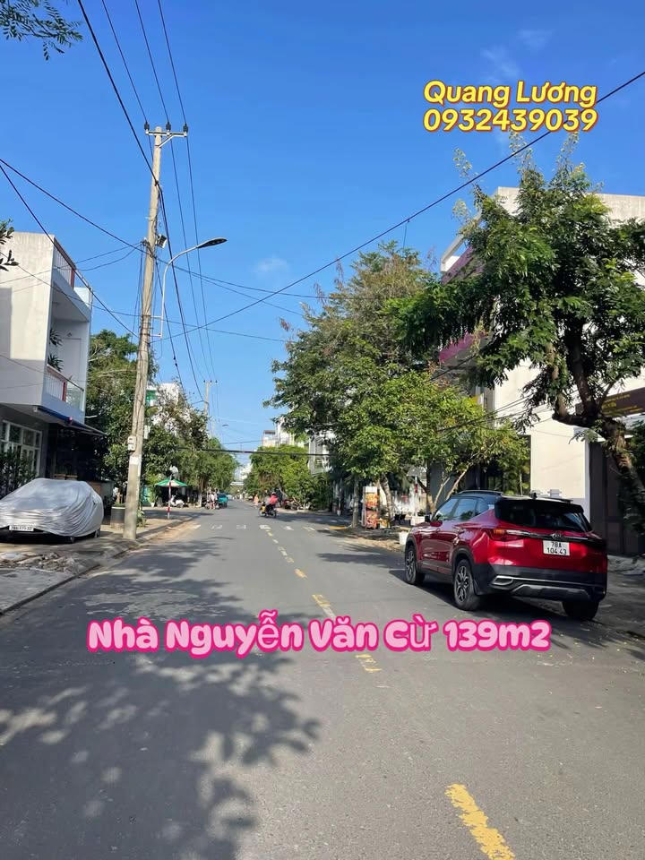 Nhà mặt tiền Nguyễn Văn Cừ Tuy Hòa 139m² giá 8 tỷ - Vị trí kinh doanh đắc địa!
