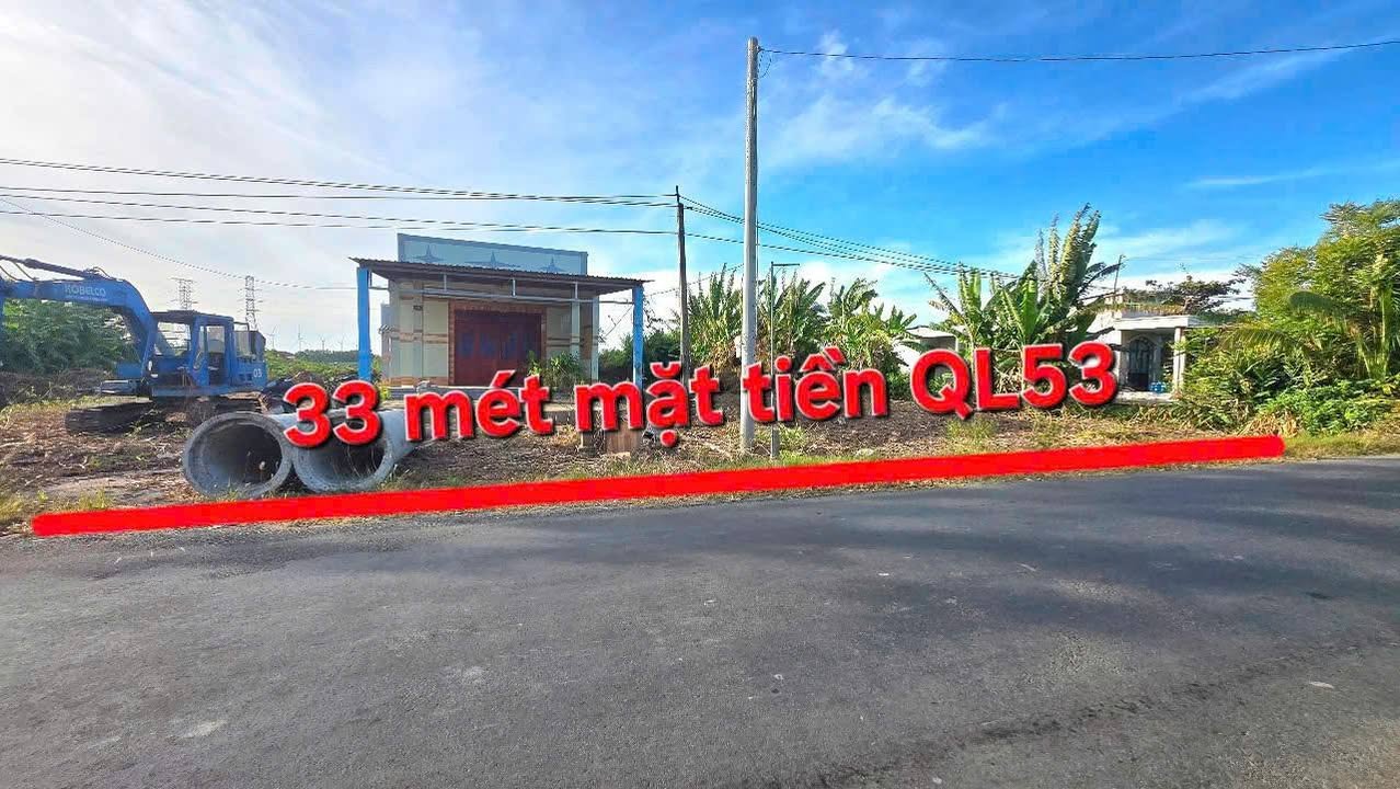 Đất NTTS 21.700m² giá 6 tỷ - Kênh nước, mặt tiền 33m