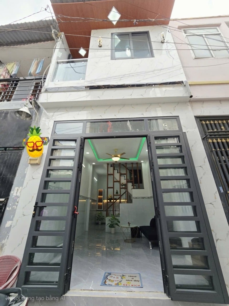 Nhà mới phường Bình Hưng Hòa A - 27m² giá 3.62 tỷ - Sổ hồng riêng, không quy hoạch!