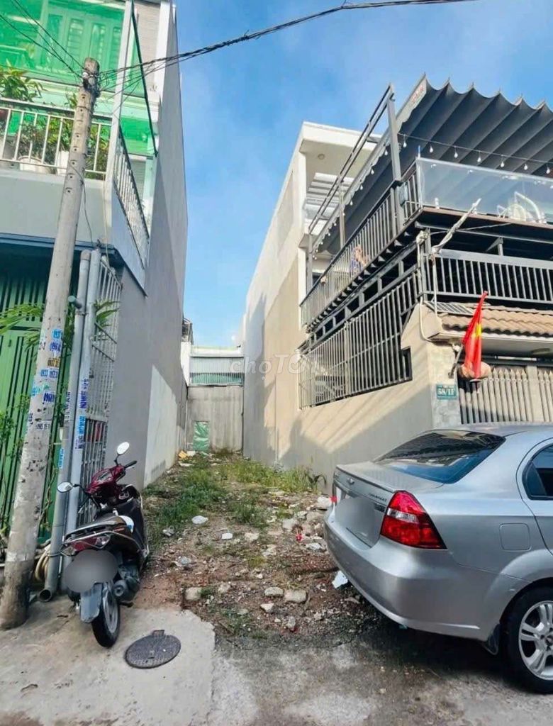 Đất thổ cư 95,6m² gần chợ Đông Hòa, Dĩ An - Giá 3,75 tỷ, sổ hồng riêng!