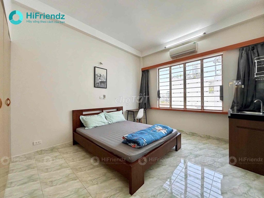 Studio Hưng Phú Quận 8 28m² giá 5.5 triệu - Cửa sổ lớn, full nội thất!